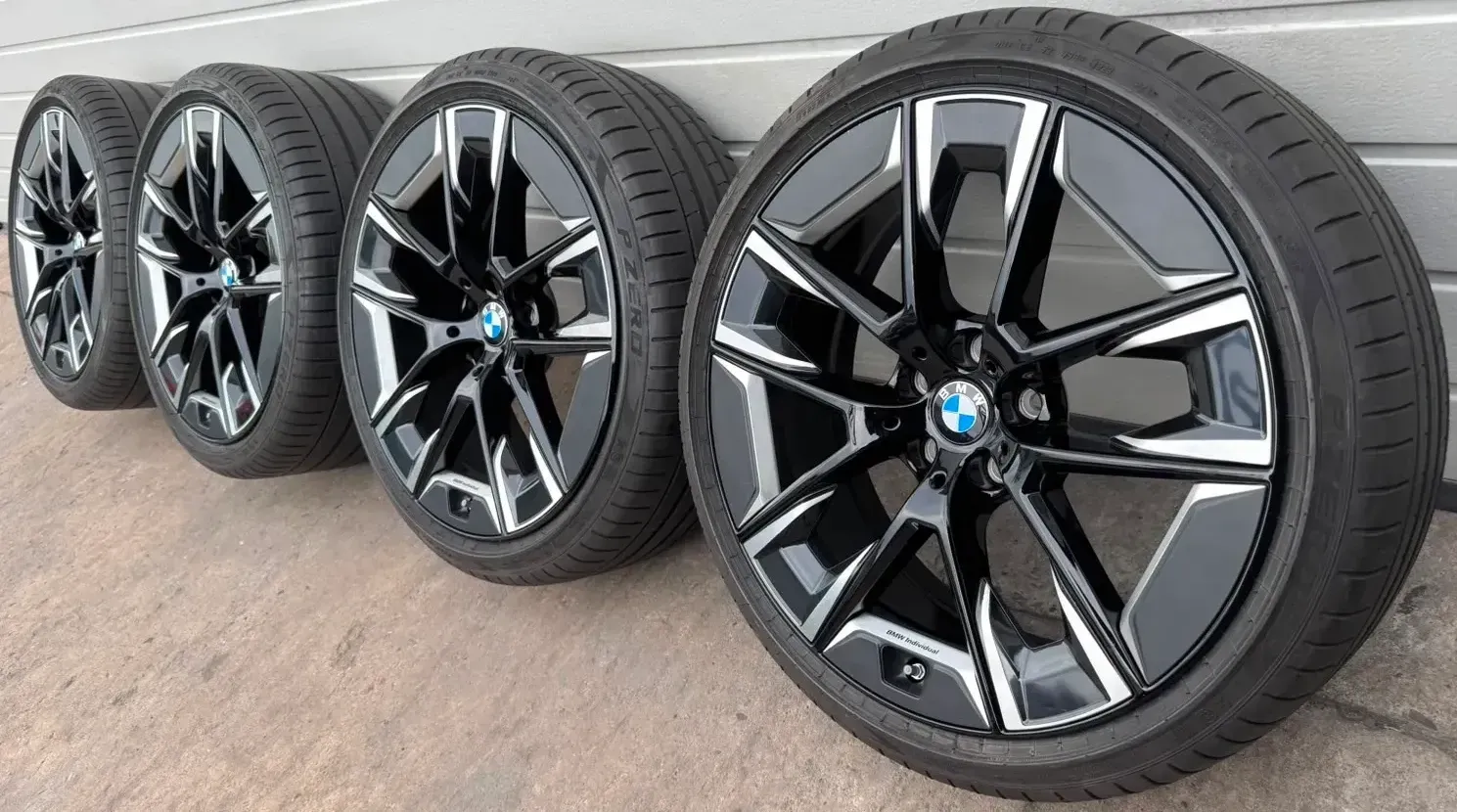 4x Original BMW 5er G30 G31 20 Zoll Sommerräder Aerodynamik 1001i 6895212 6895213 DOT23 - Bild 1