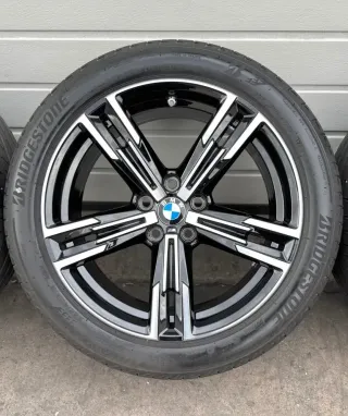 4x Original BMW 3er G20 G21 4er G22 G23 18 Zoll Sommerräder Doppelspeiche M848 DOT23 6mm - Bild 4
