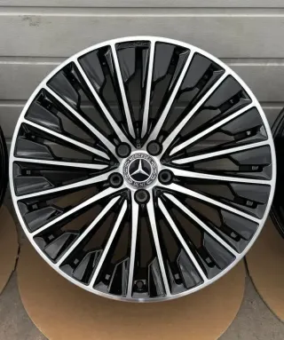 4x Original Mercedes E Klasse W214 S214 20 Zoll AMG Alufelgen A2144010500 A2144010600 - Bild 4