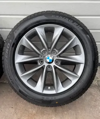 4x Original BMW X3 F25 X4 F26 18 Zoll Winterräder V Speiche 307 6787578 DOT24 RDK - Bild 2