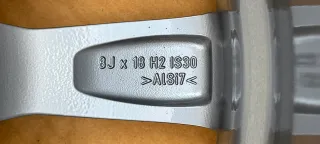 1x Original BMW 5er G30 G31 18 Zoll V Speiche 684 Alufelge 6874440 8,0JX18 ET30 NEU - Bild 7
