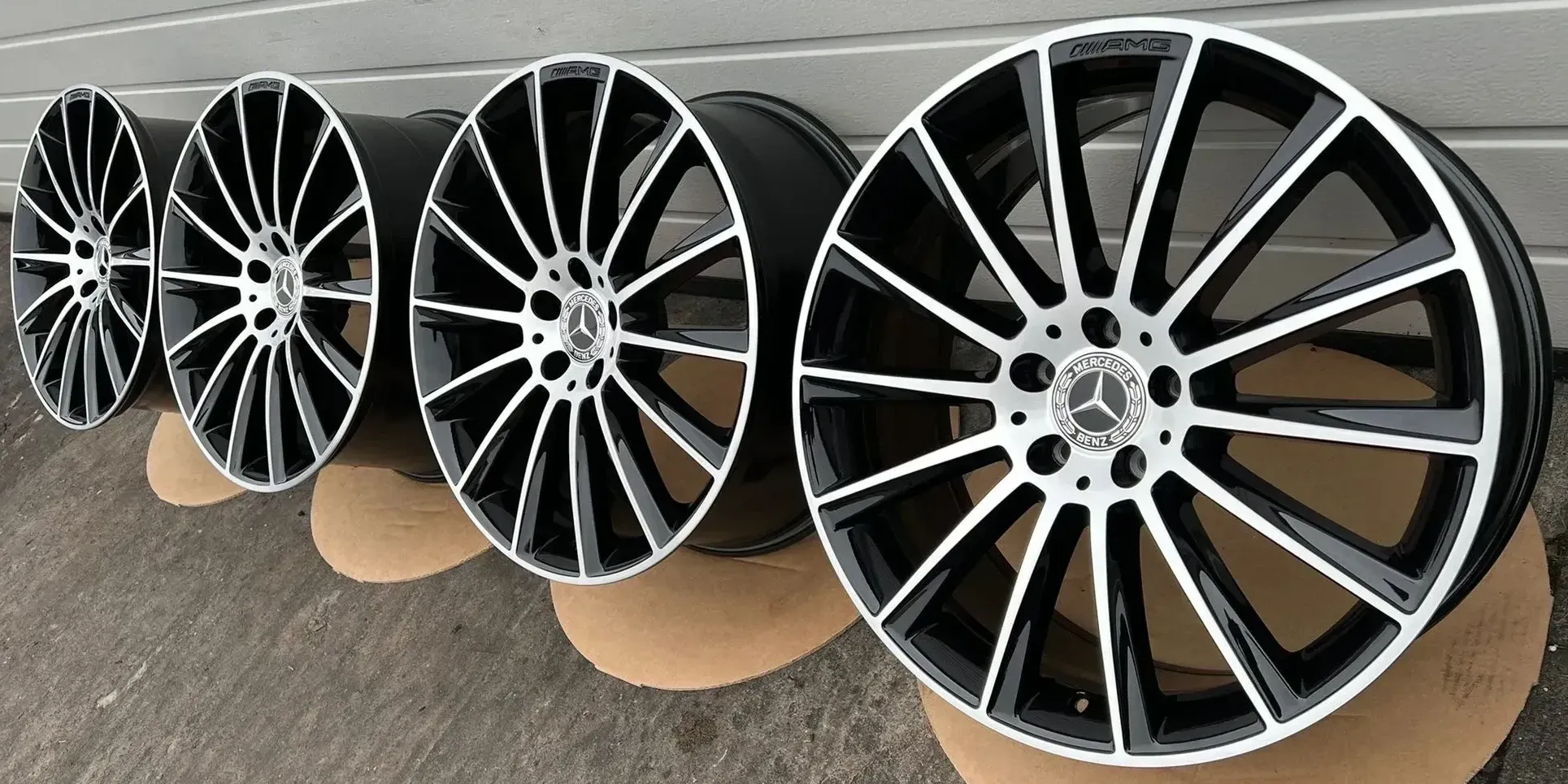 4x Original Mercedes CLS W257 X257 20 Zoll AMG Alufelgen A2574011900 A2574012000 NEU - Bild 1