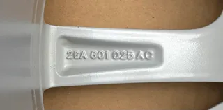 1x Original VW T-Roc 2GA A11 D11 17 Zoll Alufelge Johannesburg 2GA601025AC 7,0JX17 ET45 TOP - Bild 8