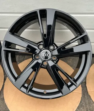 4x Original Audi A3 S3 RS3 8V 19 Zoll Alufelgen Blade 8V0601025EJ 8,0Jx19 ET49 BLACK NEU - Bild 3