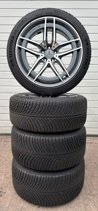 4x Original Mercedes SL AMG 43 55 63 R232 20 Zoll Winterräder A2324012100 A2324012200 DOT23 6,5-7,7mm - Bild 6