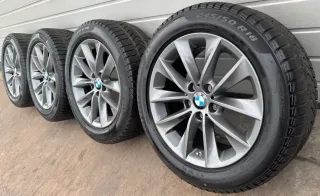 4x Original BMW X3 F25 X4 F26 18 Zoll Winterräder V Speiche 307 6787578 DOT24 RDK - Bild 1