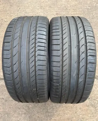 2x Sommerreifen 255/40 R20 101V XL Continental ContiSportContact 5 SUV Seal DOT22 NEU - Bild 1