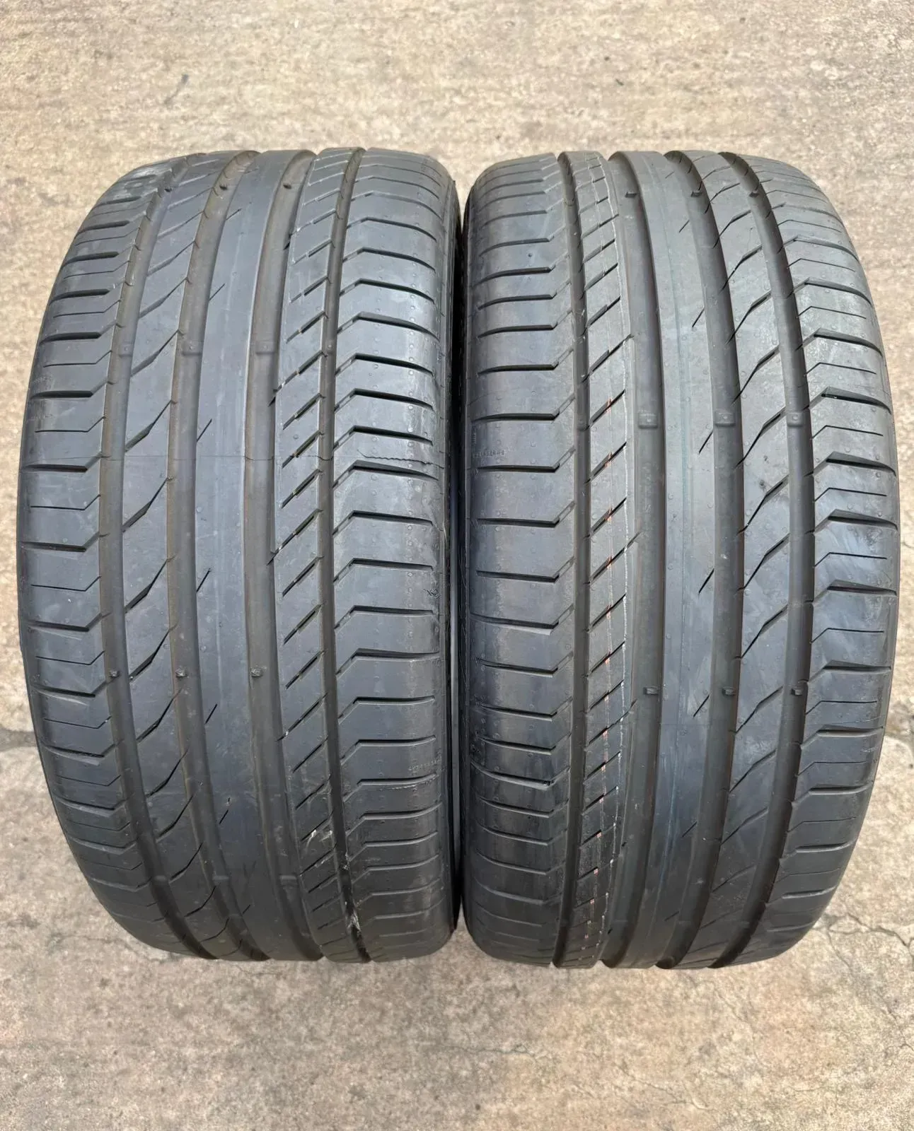2x Sommerreifen 255/40 R20 101V XL Continental ContiSportContact 5 SUV Seal DOT22 NEU - Bild 1
