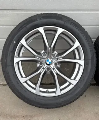 4x Original BMW 2er G42 3er G20 G21 4er G22 G23 17 Zoll Winterräder V-Speiche 776 DOT23 7-8mm - Bild 5