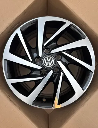 1x Original VW Touran 5T 16 Zoll Alufelge Woodstock 5TA601025K 6,5Jx16 ET48 TOP - Bild 1