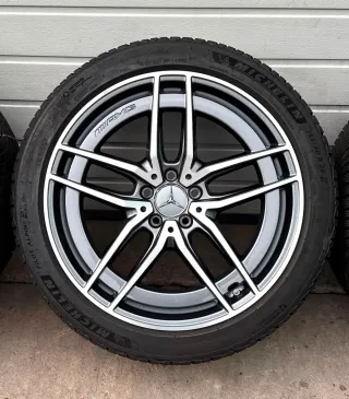 4x Original Mercedes SL AMG 43 55 63 R232 20 Zoll Winterräder A2324012100 A2324012200 DOT23 7-7,4mm - Bild 3