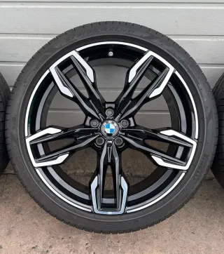 4x Original BMW X3 G01 X4 G02 21 Zoll Sommerräder Doppelspeiche M718 RSC DOT23 RDK 6-7mm - Bild 3