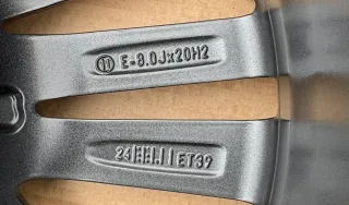 4x Original Audi Q5 SQ5 FY 20 Zoll S Line Alufelge8 80A601025F 8,0JX20 ET39 NEU - Bild 4