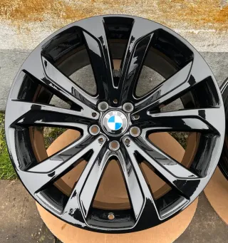 4x Original BMW X5 F15 X6 F16 20 Zoll Sternspeiche 491 Alufelgen 6858527 6858528 - Bild 5