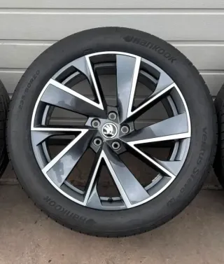 4x Original Skoda Enyaq IV 5A Elroq PYL 20 Zoll Sommerräder Vega 5LA601025DC -DE DOT26 NEU - Bild 4