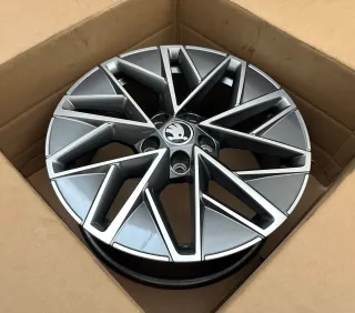 1x Skoda Octavia IV NX 17 Zoll Alufelge Pulsar Aero 5E3601025BM 7Jx17 ET46 NEU - Bild 2