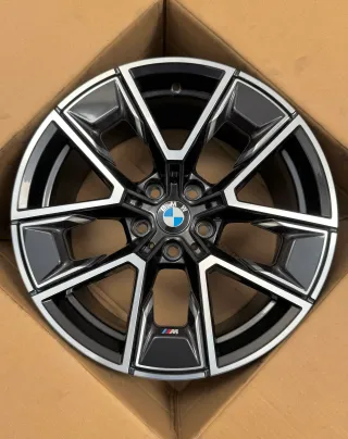 1x Original BMW 4er Gran Coupe G26 i4 G26 18 Zoll Alufelge Aerodynamik M858 8747303 HA - Bild 1