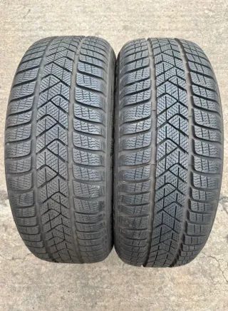 2x Winterreifen 225/55 R17 97H Pirelli Winter Sottozero 3 RFT RSC Runflat MOE * DOT21 7-8mm - Bild 1
