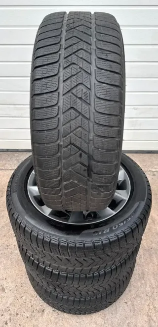 4x Original BMW X3 F25 X4 F26 18 Zoll Winterräder V Speiche 307 6787578 DOT24 RDK - Bild 8