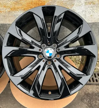 4x Original BMW X5 F15 X6 F16 20 Zoll Sternspeiche 491 Alufelgen 6858527 6858528 - Bild 2