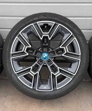 4x Original BMW 5er G60 G61 20 Zoll Sommerräder Aerodynamik M939 DOT24 RDK 5,6-6mm - Bild 4