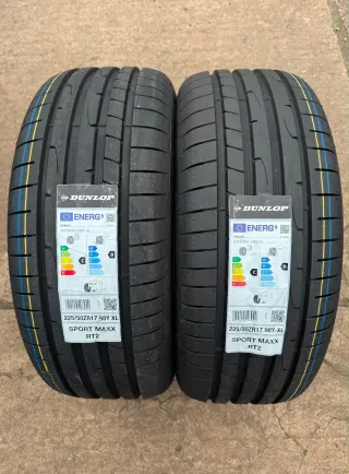 2x Sommerreifen 225/50 ZR17 98Y XL Dunlop SP Sport Maxx RT2 DOT26 NEU - Bild 1