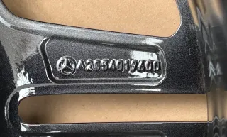 1x Original Mercedes C Klasse W205 A205 C205 S205 18 Zoll AMG Alufelge A2054019600 8,5Jx18 ET49 HA - Bild 4