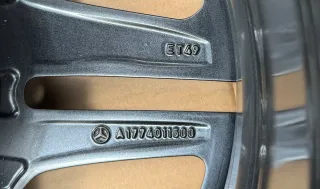 1x Original Mercedes A B Klasse W177 W247 CLA C118 18 Zoll AMG Alufelge A1774011500 7,5Jx18 ET49 Tremolit - Bild 5