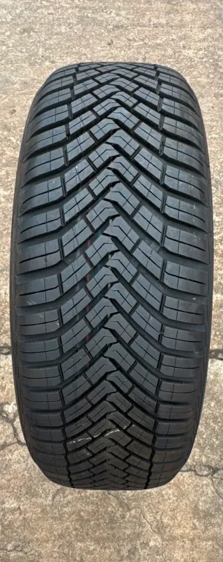 1x Allwetterreifen 175/55 R15 77T Continental AllSeason Contact DOT25 7,6-8,3mm - Bild 1