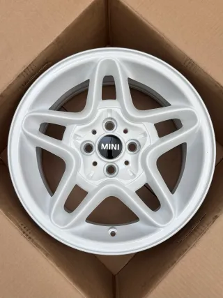 1x Original Mini R50 R52 R53 R55 R56 R57 16 Zoll Alufelge S-Winder Spoke 102 6769408 - Bild 1