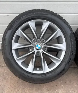 4x Original BMW X3 F25 X4 F26 18 Zoll Winterräder V Speiche 307 6787578 DOT24 RDK - Bild 5