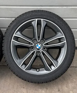 4x Original BMW 1er F40 2er GranCoupe F44 17 Zoll Winterräder Doppelspeiche 549 DOT25 RFT NEU - Bild 2