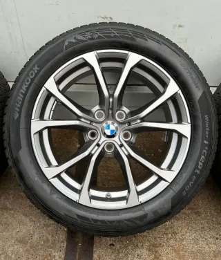 4x Original BMW 3er G20 G21 4er G22 G23 17 Zoll Winterräder V Speiche 776 DOT23 6-7mm - Bild 4