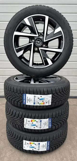 4x Original Opel Corsa F 16 Zoll Winterräder 9847228980 6,5J ET38 Alufelgen RDK NEU - Bild 6