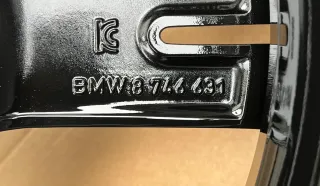 4x Original BMW 3/4er G20 G21 G22 18 Zoll Alufelgen Doppelspeiche M848 8746631 7,5J TOP - Bild 7