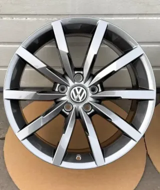 4x Original VW Passat 3G B8 18 Zoll Alufelgen Monterrey 3G0601025Q 8,0JX18 ET44 NEU - Bild 5