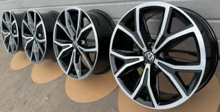 4x Original VW T-Cross C11 Taigo CS1 18 Zoll R-Line Alufelgen Köln 2G7601025F 7JX18 ET39 NEU - Bild 1