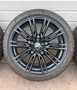 4x Original BMW M2 G87 M3 G80 G81 M4 G82 G83 19 Zoll Winterräder Doppelspeiche M829 DOT22 RDK - Bild 3