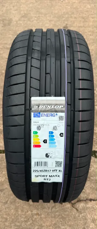 1x Sommerreifen 225/45 ZR17 94Y XL Dunlop SP Sport Maxx RT 2 DOT26 NEU - Bild 1