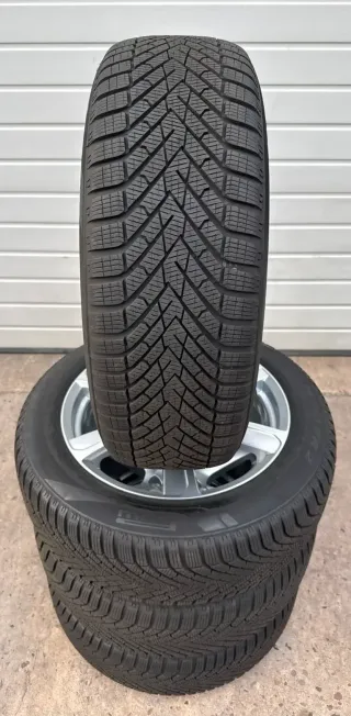 4x Original Volvo XC90 II 19 Zoll Winterräder Alufelgen 31423021 DOT23 6,8-7,8mm - Bild 7