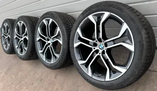 4x Original BMW X5 G05 X6 G06 21 Zoll Sommerräder Y Speiche 744 6883761/62 RSC DOT23 NEU - Bild 1