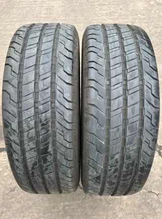 2x Sommerreifen 215/65 R16 C 109/107T Continental Conti Van Contact 100 DOT21 6-7mm - Bild 1
