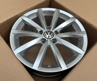 1x Original VW Tiguan 5N AD1 Allspace 17 Zoll Alufelge Novara 5N0601025AN 7,0Jx17 ET40 - Bild 2