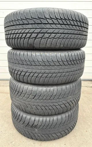 4x Original BMW 2er G42 3er G20 G21 4er G22 G23 17 Zoll Winterräder V-Speiche 776 DOT23 7-8mm - Bild 8