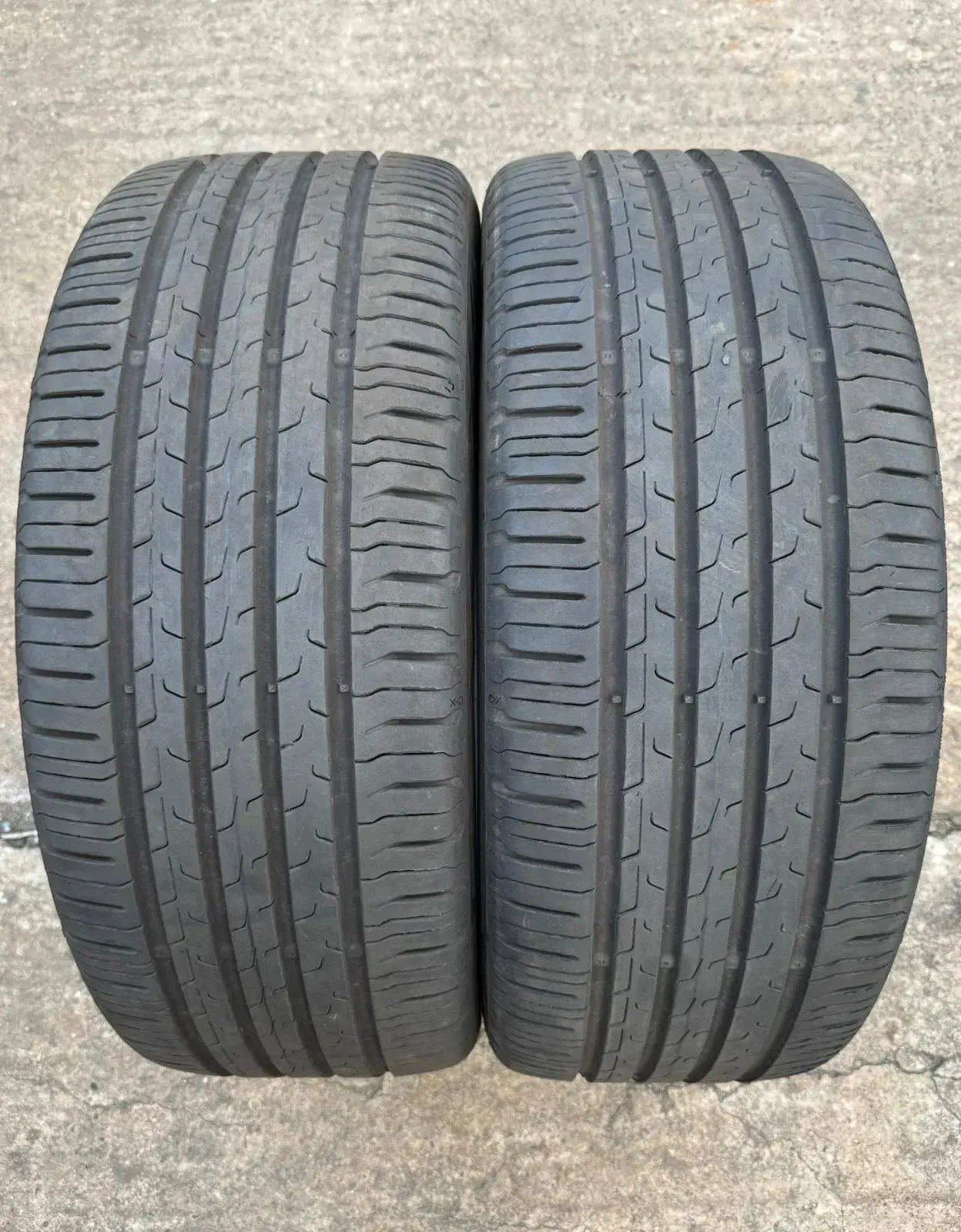 2x Sommerreifen 225/45 R18 91W Continental Eco Contact 6 MO DOT24 5,3-5,8mm - Bild 1