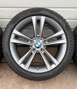 4x Original BMW 3/4er F30 F31 F32 F36 18 Zoll Winterräder Doppelspeiche 397 RSC DOT24 7-8mm - Bild 3