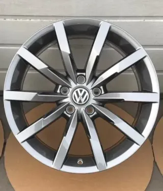 4x Original VW Passat 3G B8 18 Zoll Alufelgen Monterrey 3G0601025Q 8,0JX18 ET44 NEU - Bild 3