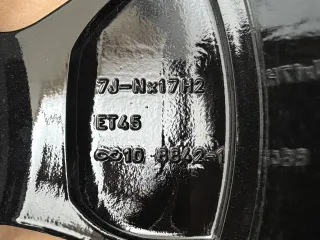 1x Original VW T-Roc 2GA A11 D11 17 Zoll Alufelge Zürich 2GA601025AR 7,0JX17 ET45 NEU - Bild 4