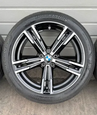 4x Original BMW 3er G20 G21 4er G22 G23 18 Zoll Sommerräder Doppelspeiche M848 DOT23 6mm - Bild 3