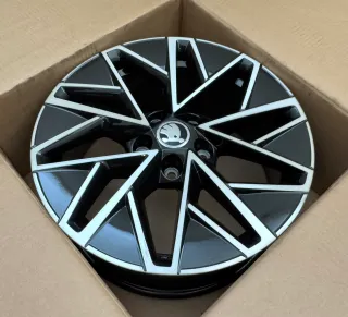 1x Skoda Octavia IV NX 17 Zoll Alufelge Pulsar Aero 5E3601025BC 7Jx17 ET46 NEU - Bild 2